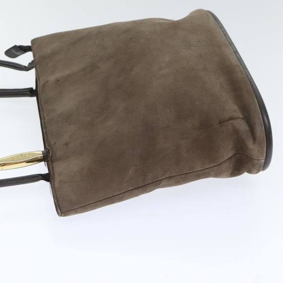 GUCCI Shoulder Bag Suede Brown Gold 002 2853 0465 0 Auth bs18498 - Picture 5 of 16